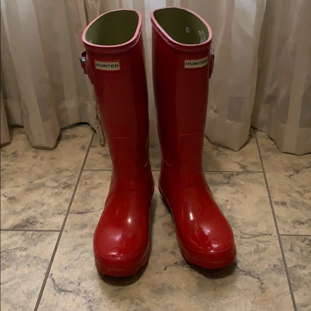 Hunter huntress Wellington boot, size 9